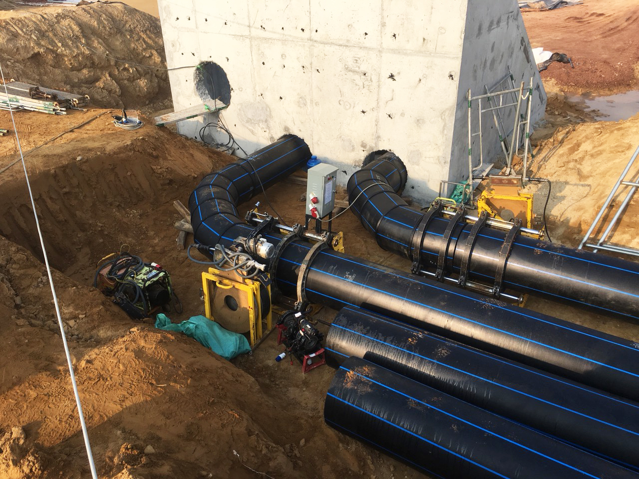 Ống nhựa thoát nước HDPE